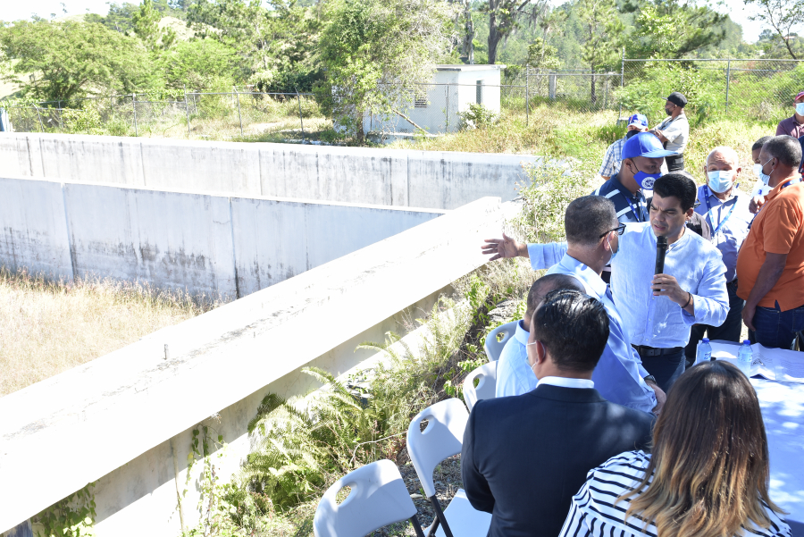 Director INAPA inicia rehabilitación de planta potabilizadora en Jánico a un costo de 15 millones de pesos